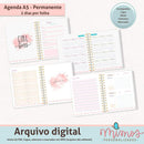 Agenda GOOD VIBES - 2 dias por página 2022
