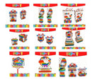 Arquivo De Corte Combo Pop It 5 Kits