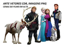 Frozen Arte Vetores Imagens Corel Ilustrador Png Cdr