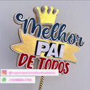 Arquivo De Corte Topo Melhor Pai De Todos (86c7)  - Studio