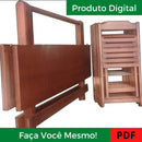 Projeto Mesa E Cadeira Dobrável De Bar Português