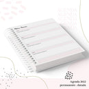 Arquivo Digital Agenda Planner Permanente 2023 - 4 Cores