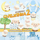 Kit Digital Ovelhinha - Ovelhas 2