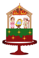 Arquivo De Corte Topo De Bolo Natal 58 Studio