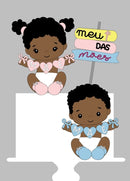 Arquivo De Corte Topo De Bolo Dia Das Mães 3 Studio + Brinde