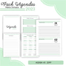 Arquivo Digital Miolos De Agendas Colorido 2023