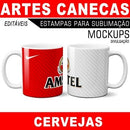 Estampas Canecas Cervejas Sublimação Mockups Estampas