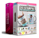 Pack Artes Estampas Sublimação Caneca Profissões + Mockups