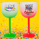 Estampas Taças Gin Carnaval Corel Png