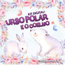 Kit Digital Urso Polar E O Coelho