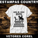 Estampas Country Rodeio Cavalo Sublimação Corel Mockups