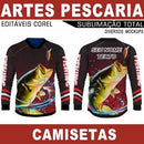 Estampas Camisetas Total Pescaria Pesca Arquivos Corel