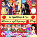 Kit Digital Branca De Neve