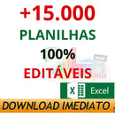 Planilha Rotina Semanal Pack15 K Excel 100% Editável +brinde