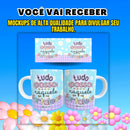 Pack +d 100 Arts Sublimação Gospel Lettering  Canecas +bônus