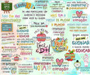 Arquivo Digital Frases Dia Dos Professores Professora Em Png