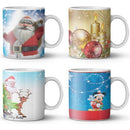Estampas Sublimação Natal Papai Noel 1.000 Artes Canecas