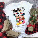 Estampas Sublimação Camisetas Natal Disney Mockups Editáveis
