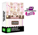 Kit Digital Ursinha Baloeira Scrapbook scanncut fcm svg Em Png