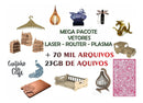 Mega Pacote Artes Vetores 70mil Itens Cnc Router Corte Laser