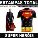 Artes Sublimação Total Heróis Mockups Estampas Prontas Corel