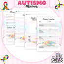 Coleção Encadernação Autismo Menina - Arquivo Digital