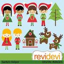Natal Kit Digital Scrap Personalizado Digital Arquivo 31