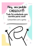 Cartão De Agradecimento Ao Cliente Flork Mimo Cliente- 100un