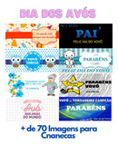 Pacote +70 Arquivos Artes Para Canecas Dia Dos Avós