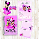Arquivo Digital Capas De Caderneta De Vacina Minnie Rosa 000