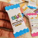 50 Balas Personalizadas Frases Motivação + Brinde