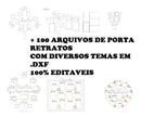 Pacote Arquivos Mandalas Porta-retratos Profissões Cnc