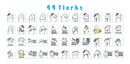 Kit Flork Aniversário +300 Arquivos