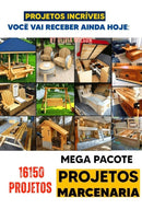 Pack 16.150 Projetos De Marcenaria + Curso Em Video Aulas
