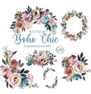 Kit Digital Floral Boho Chic