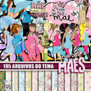 Kit Digital Dia Das Mães 195 Arquivos Do Tema + Fontes