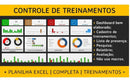 Planilha Controle De Treinamentos Em Excel