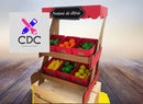 Arquivo Corte Barraca Feira Frutas Fazendinha 3d