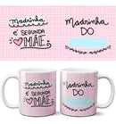 Estampas Canecas Madrinha Padrinho Dindo Dinda Png