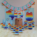 Arquivo De Corte Pop It Menino Milk Pirâmide
