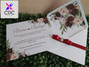 Arquivo Corte Convite Silhouette Casamento Marsala