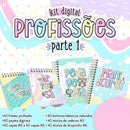Arquivo Digital Profissões Planner Agenda Imprimir