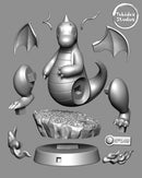Pokemon Cosplay Dragonite Archivo Stl Para Impresion 3d