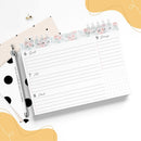 Mini Planner Floral - Arquivo Digital