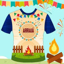 Artes Festa Junina Sublimação Total Camisetas Corel