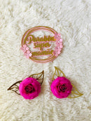 Arquivo De Corte Topo De Bolo Circular Flores 03