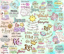 Kit Arquivos Lettering Gospel Frases E Elementos Gospel Png