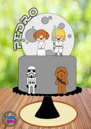 Arquivo De Corte Topo De Bolo Star Wars Cute