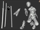Kimetsu No Yaiba Tanjiro Y Nesuko Chibi Stl Obj Impresión 3d