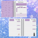 Kit Encadernação Agendas Escolares  Wandinha  Editável Corel